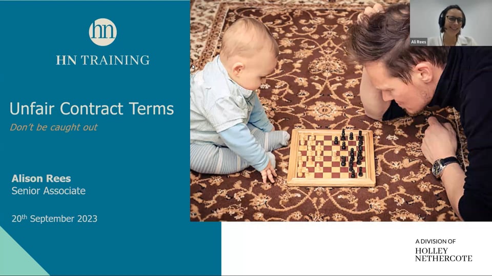 Changes to the Unfair Contract Terms laws