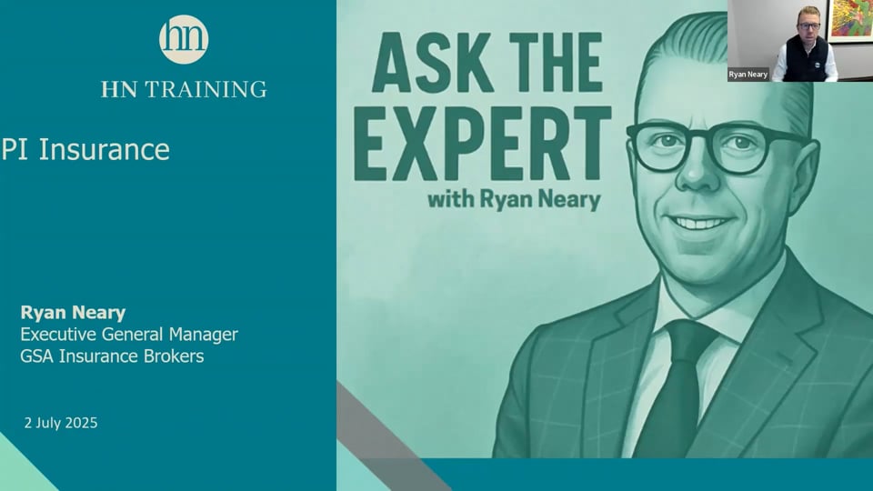 Ask the Expert – PI Insurance with Ryan Neary
