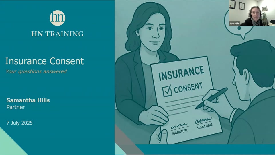 Insurance Consent – Your questions answered