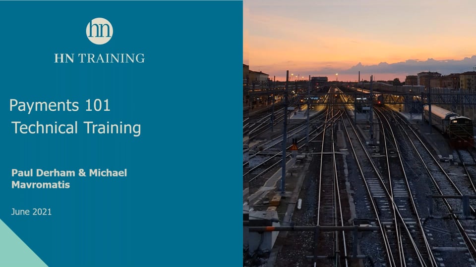 Payments Technical Training – 23 June 2021